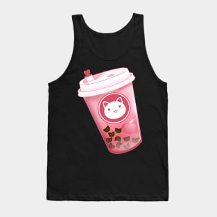 Neko Boba Peach Tank Top